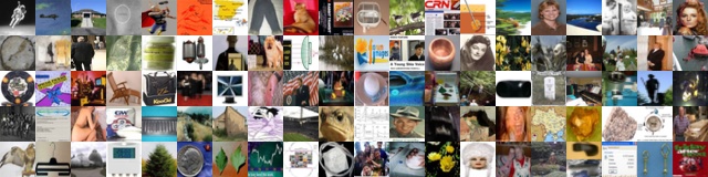 mosaic of tiny images dataset